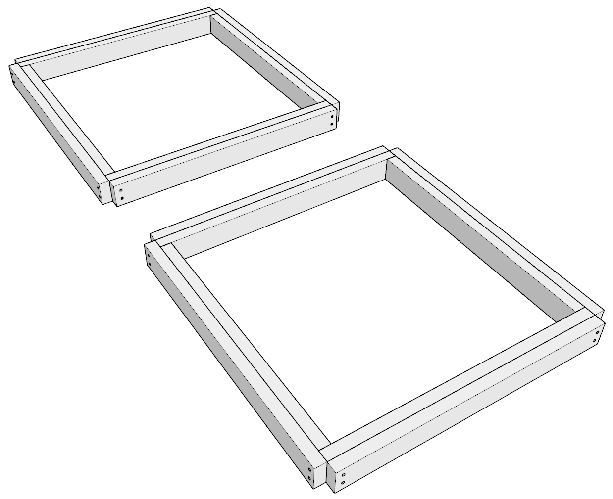 DIY Lego play and storage table system DIY projects plans