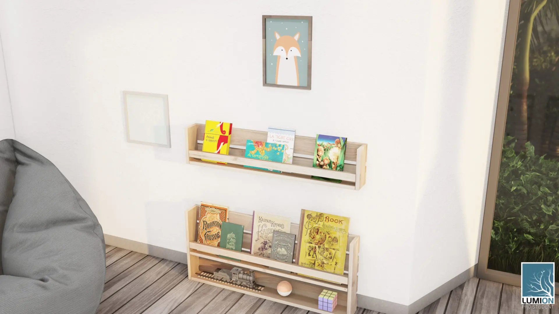 Montessori wall shelf DIY projects plans