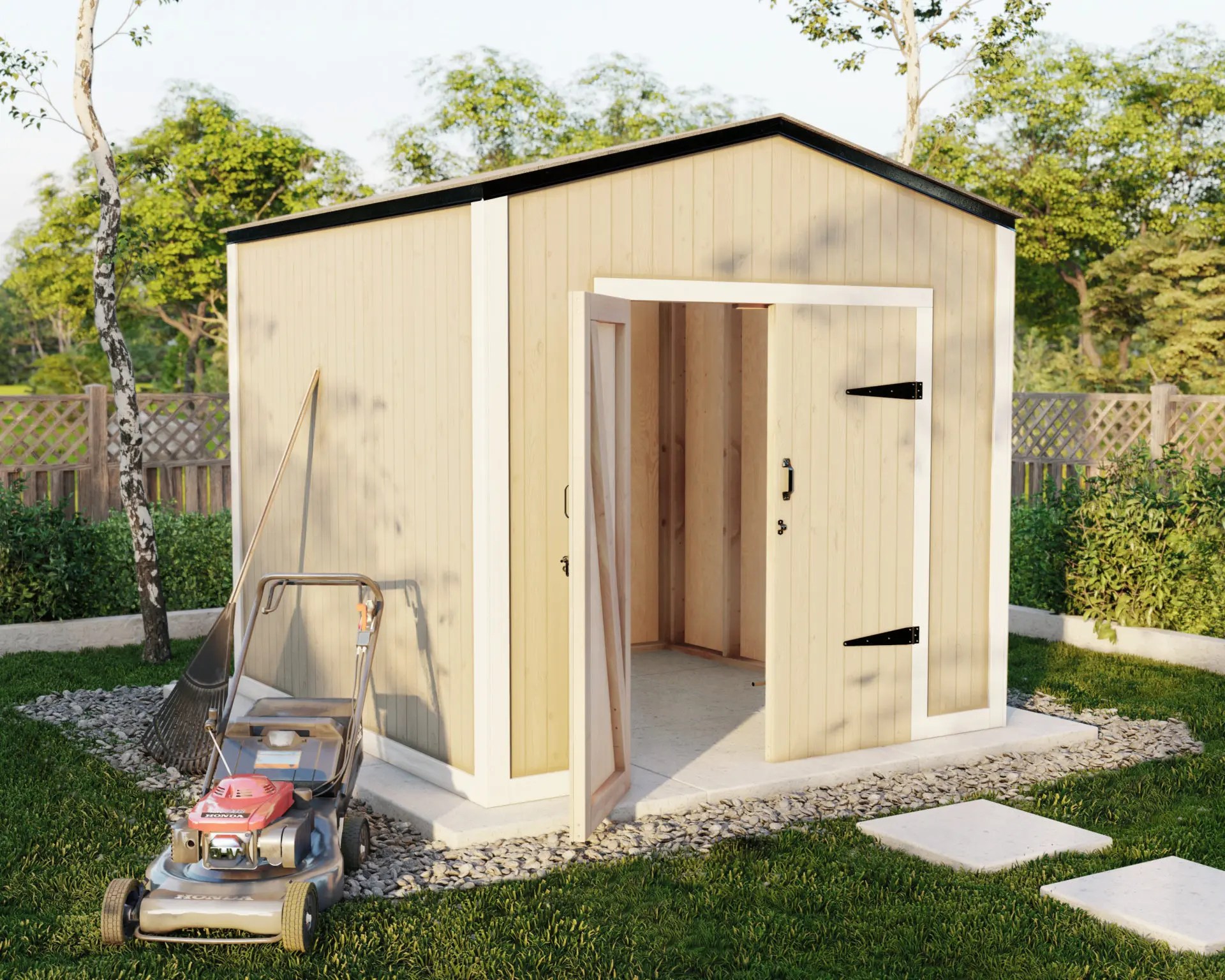 8ft x 8ft DIY wooden shed plans DIY projects plans