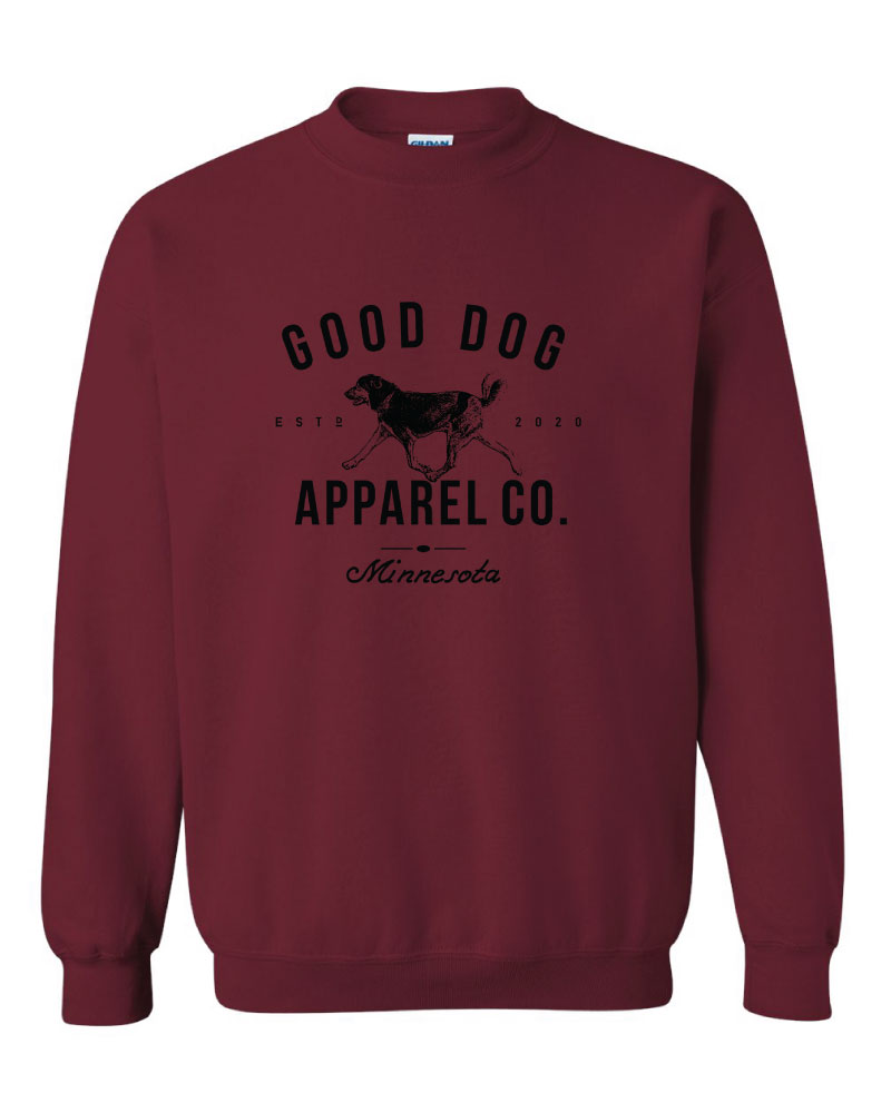 Good Dog Apparel Crewneck Good Dog Apparel Co.