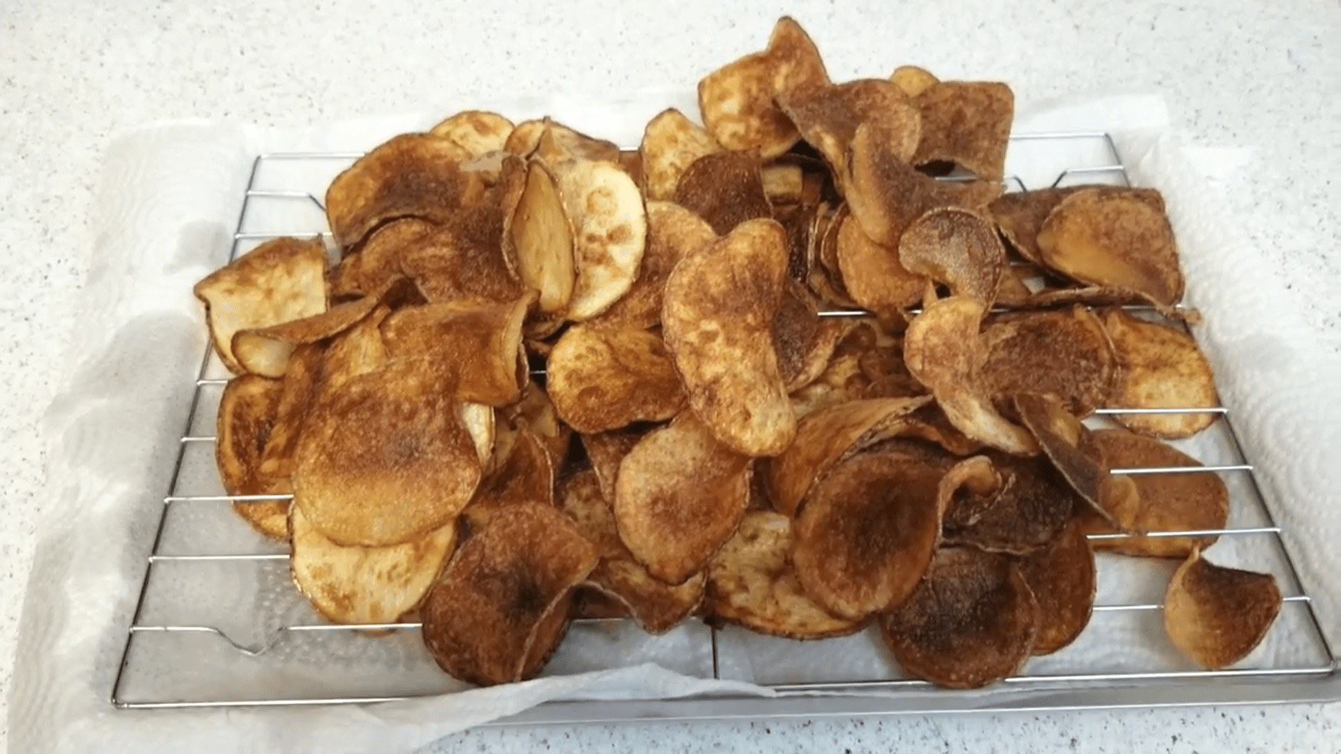 Homemade Salt & Vinegar Chips GOOD EATS 420