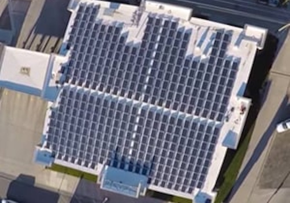 Grant County Bank Commercial Solar Array in Ulysses, Kansas