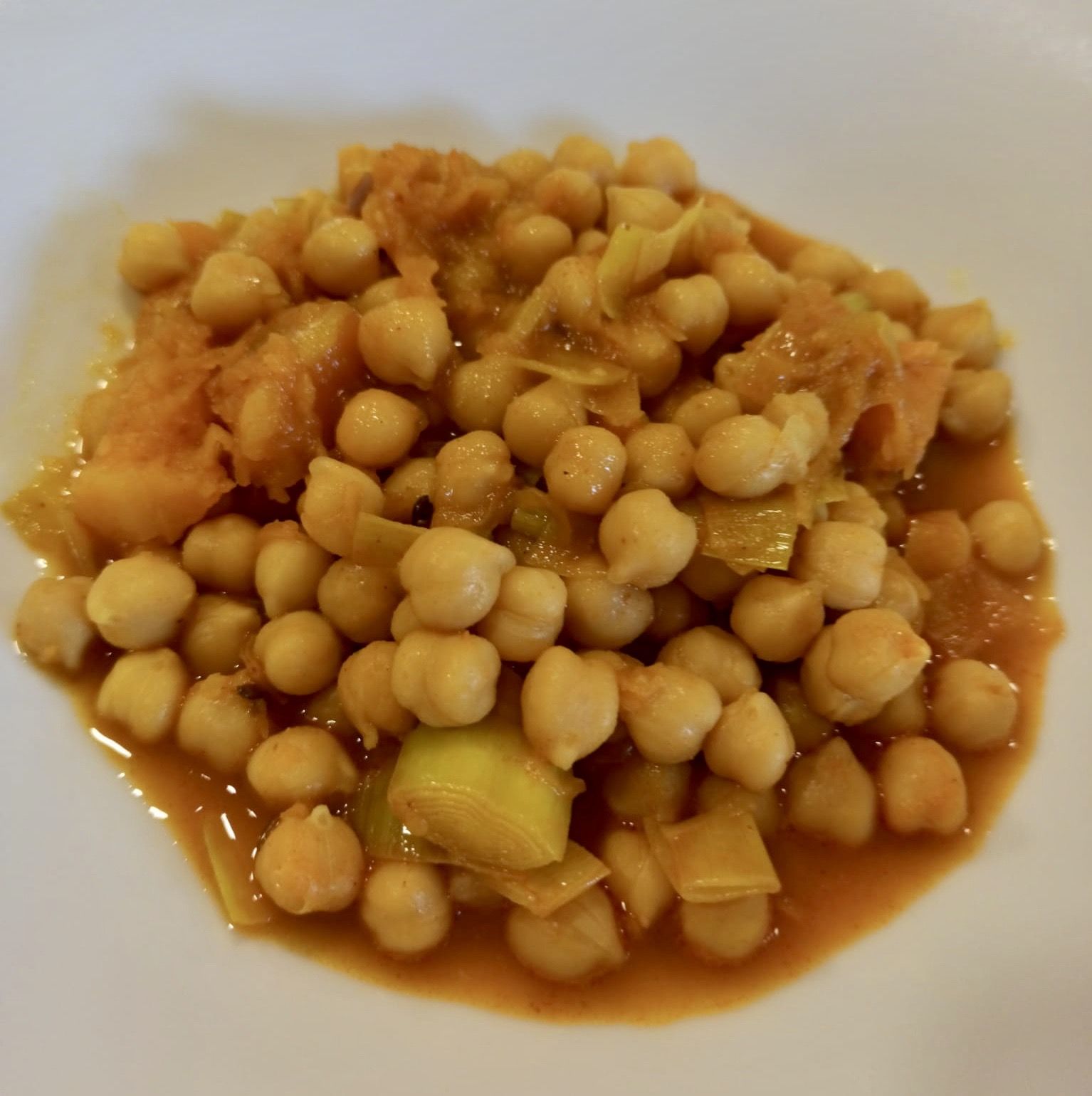 Garbanzos con calabaza Gooder