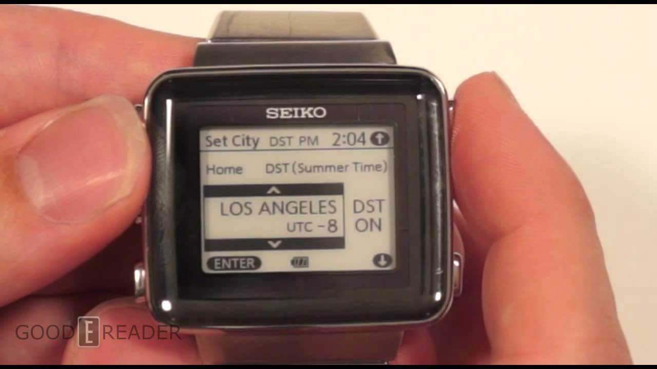 Review of the Seiko Spirit SBPA003 e Ink Watch