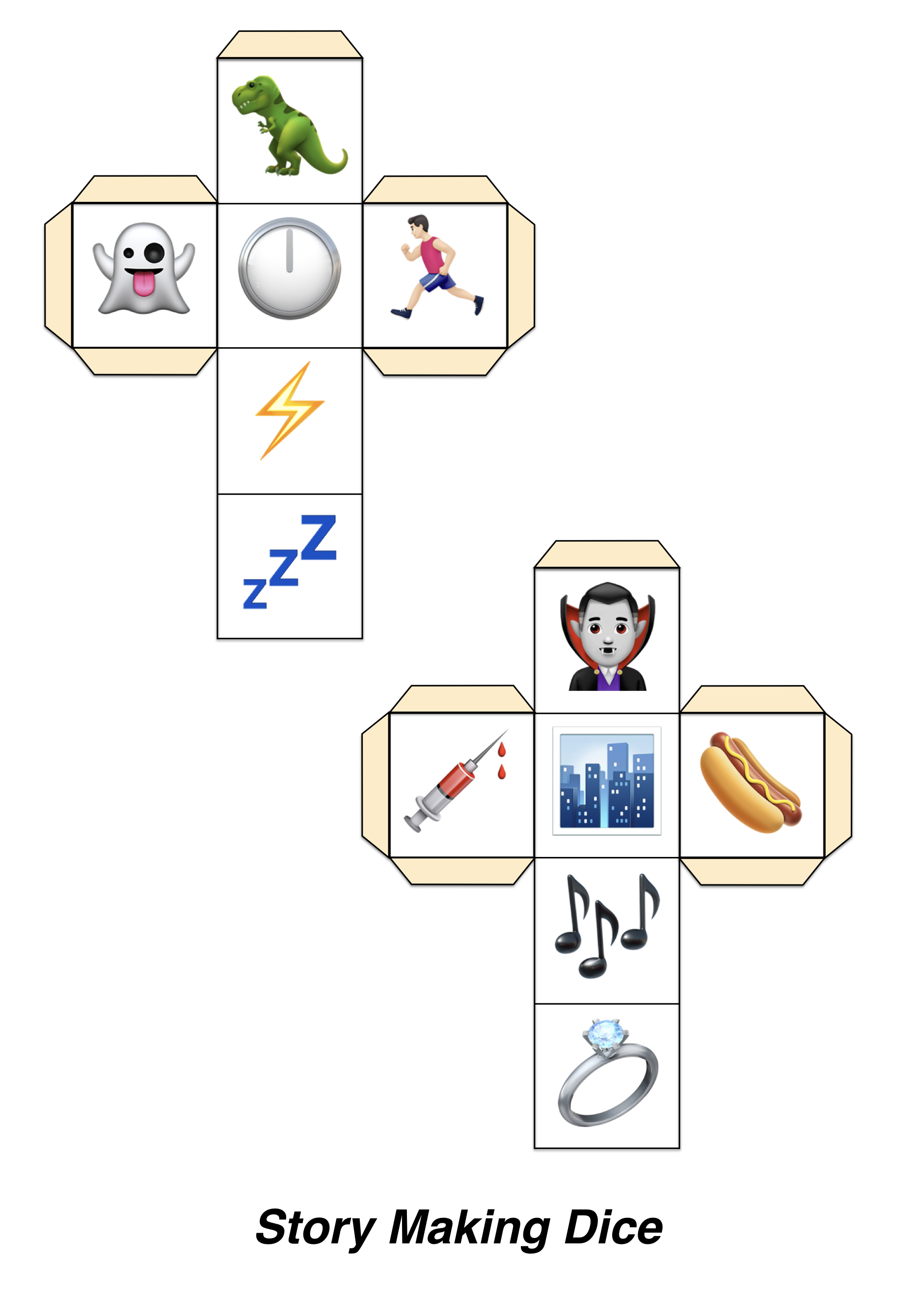 Story Writing Ideas for Teachers Create Story Cubes To Encourage