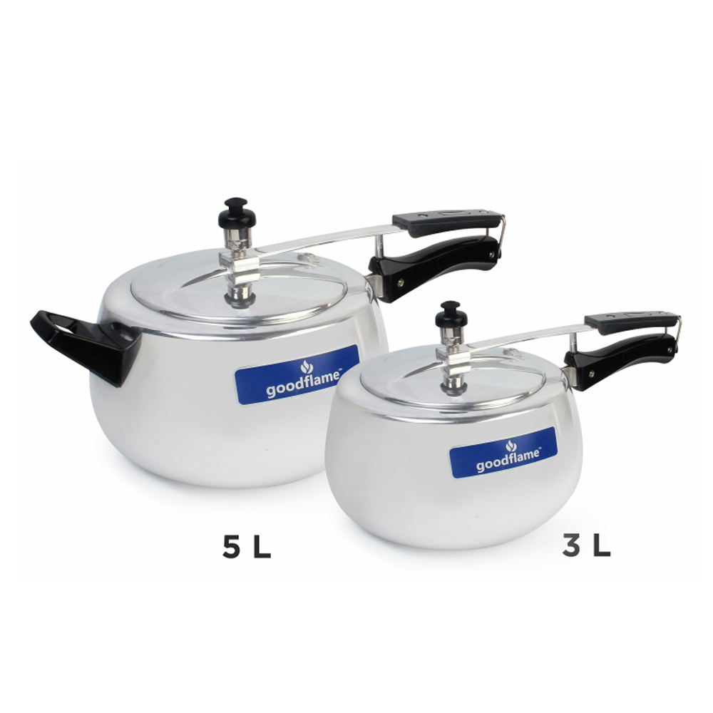 Aluminium Handi Pressure Cooker goodflame
