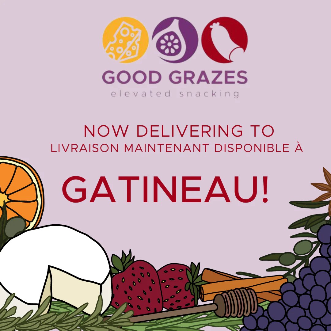 Livraison maintenent disponible à Gatineau! Now delivering to Gatineau