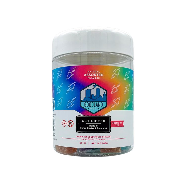 Get Lifted Delta 9 gummies 40ct Goodland Extracts