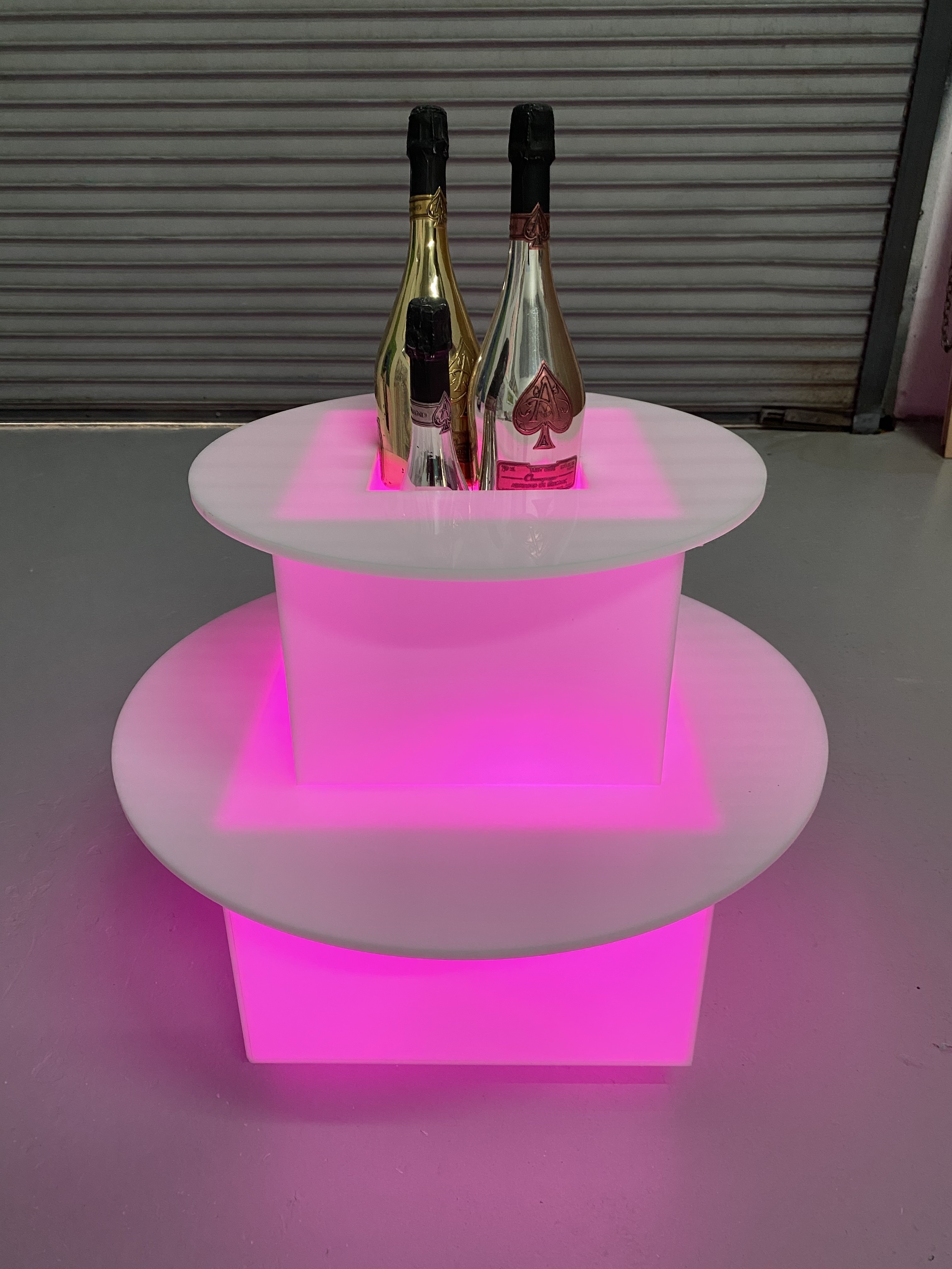 VIP Bottle Service Table Good Life Design Group