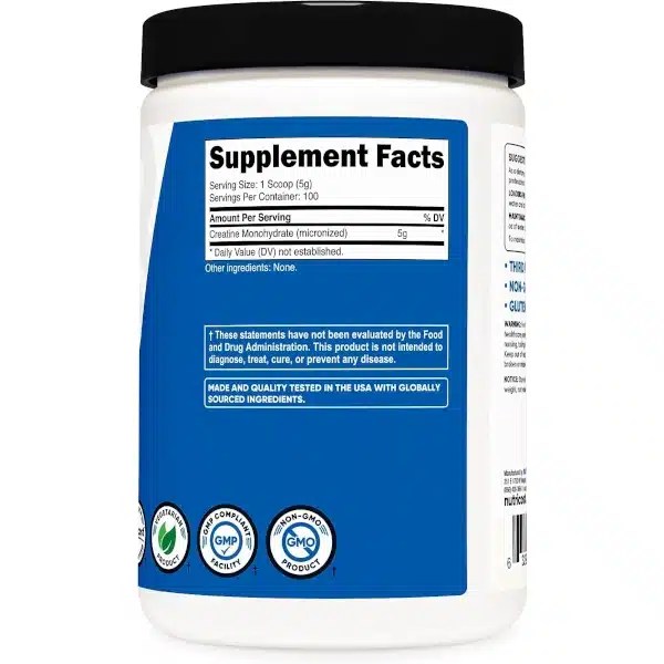 Nutricost Creatine Monohydrate 500g Good Life Nutrition House