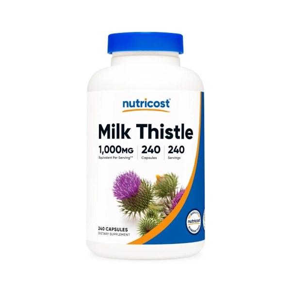 Nutricost Milk Thistle Extract 250mg 120 Capsules Good Life Nutrition