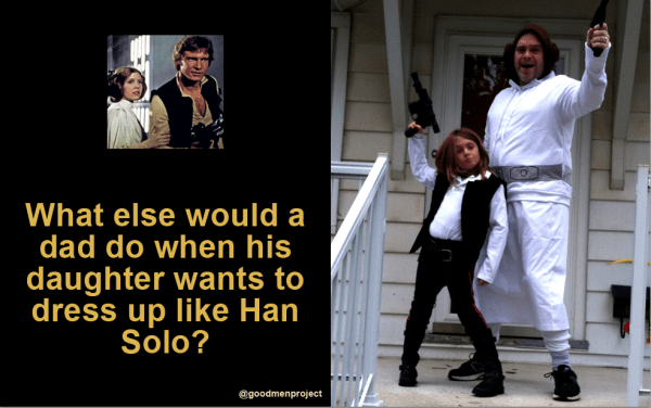 What's a Dad to Do When His Daughter Wants to Dress as Han Solo?