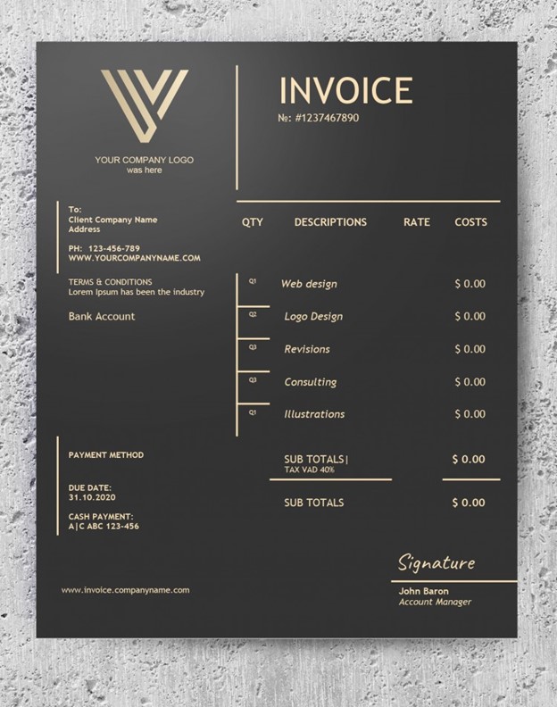 25 Plus Best Free Invoice Templates for Google Docs The Good Men Project