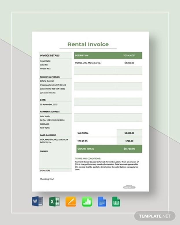 25 Plus Best Free Invoice Templates for Google Docs The Good Men Project