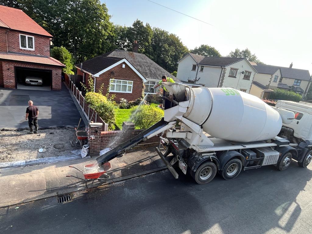 Ready Mix Concrete Driveway in Whalley Range Goodmix Ready Mix Concrete