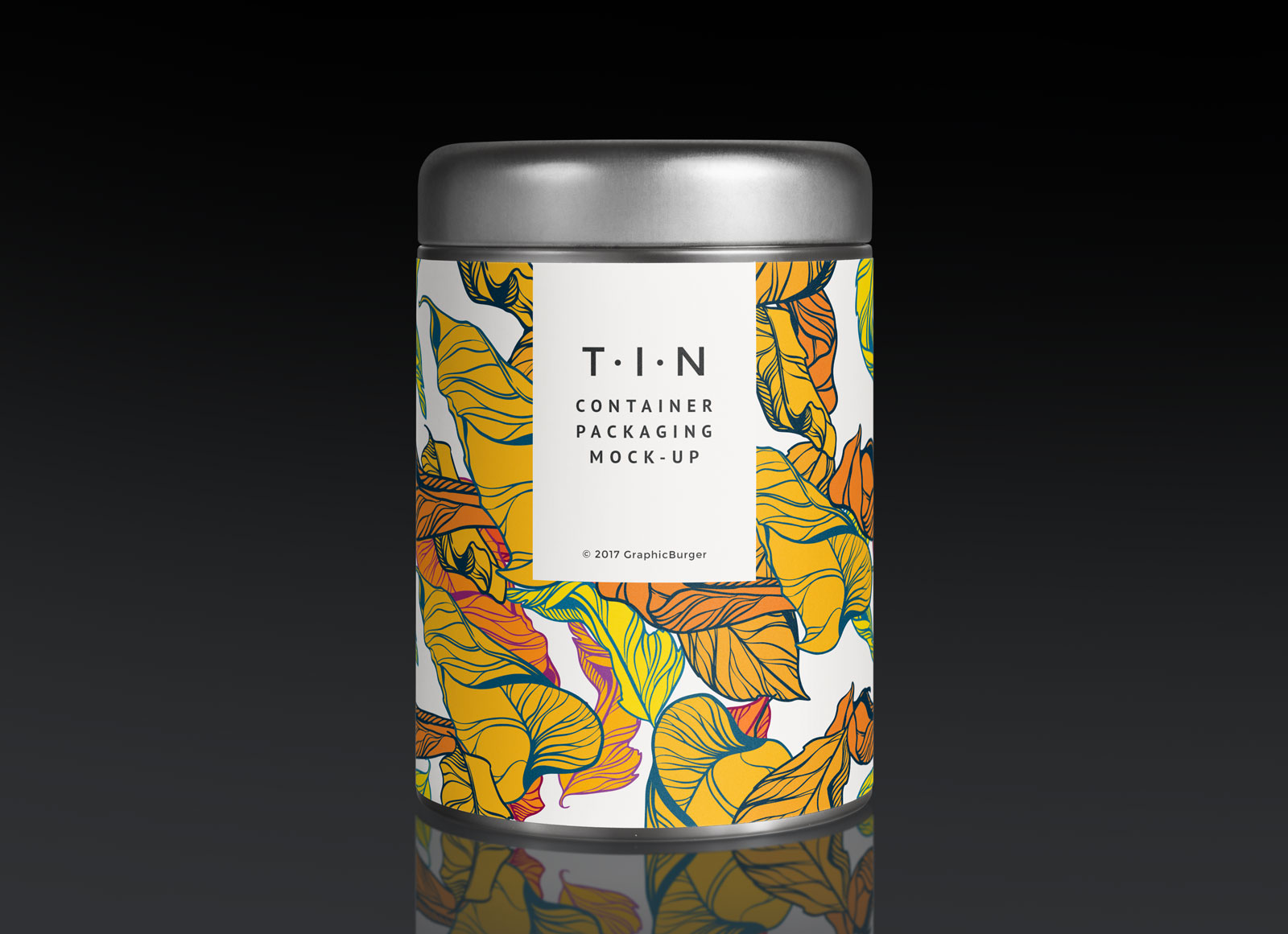 Free Tin Can Label Packaging Mockup PSD Good Mockups