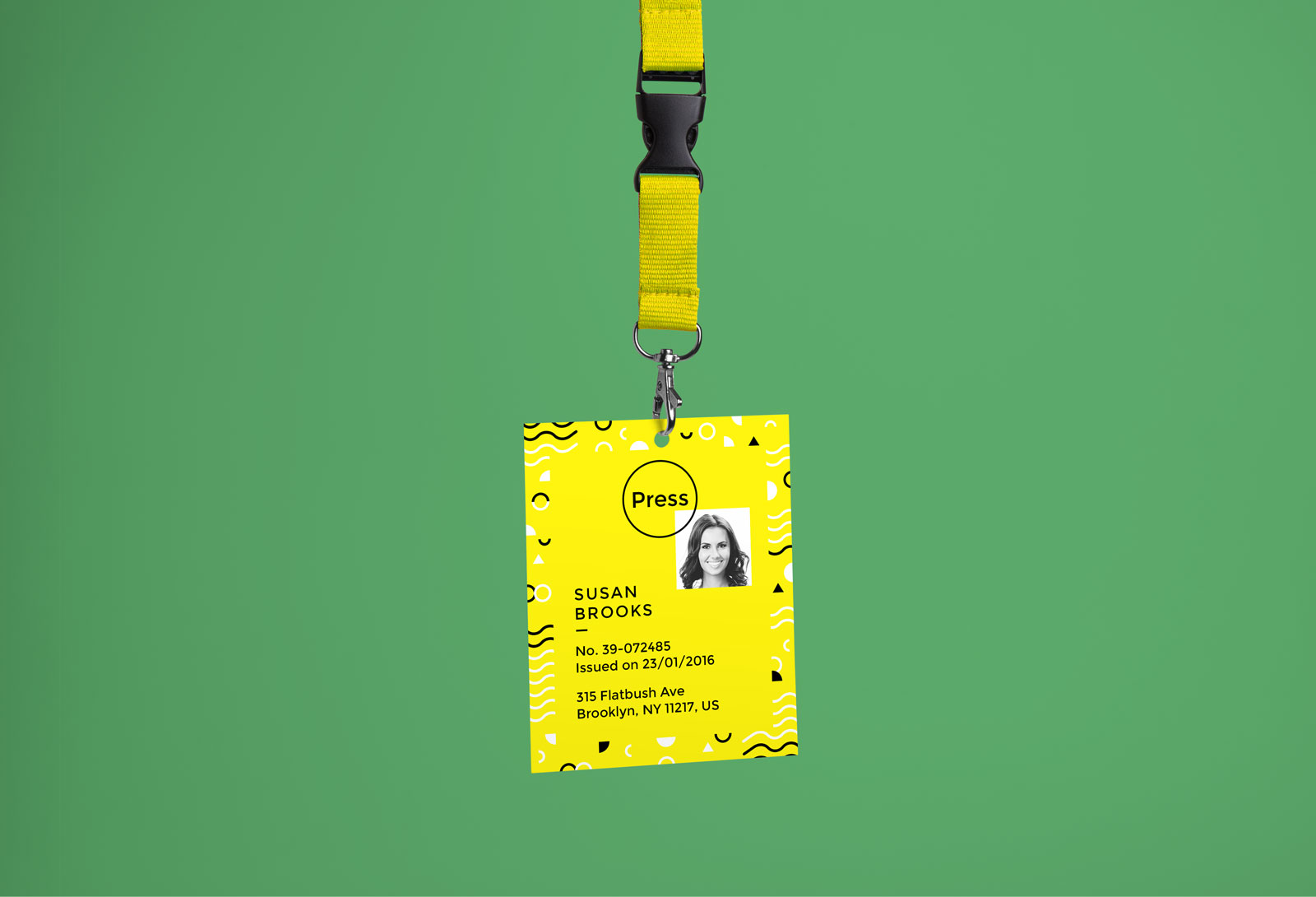 Free Company ID Card Mockup PSD Good Mockups