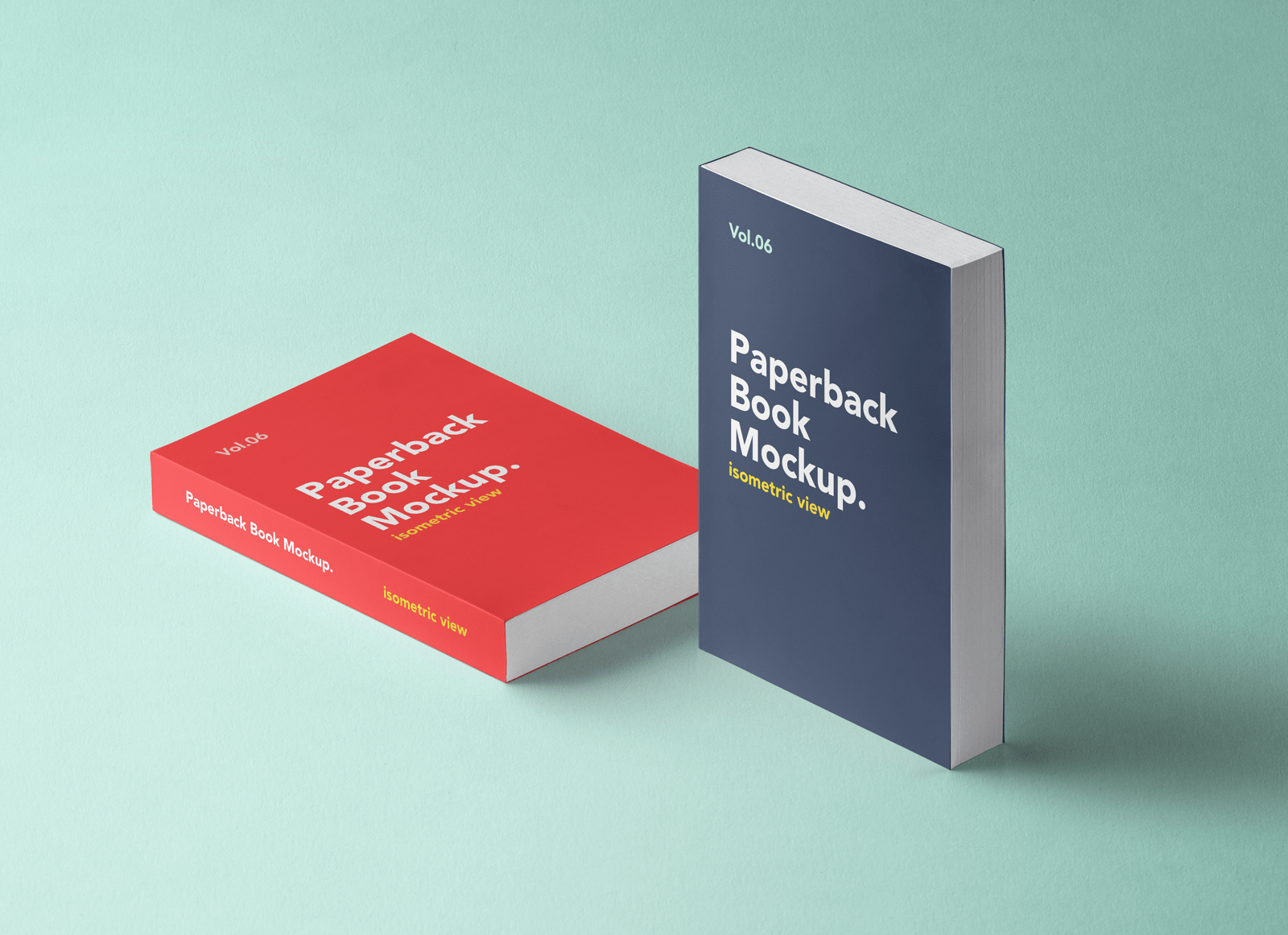 Free Paperback Book Mockup PSD Good Mockups