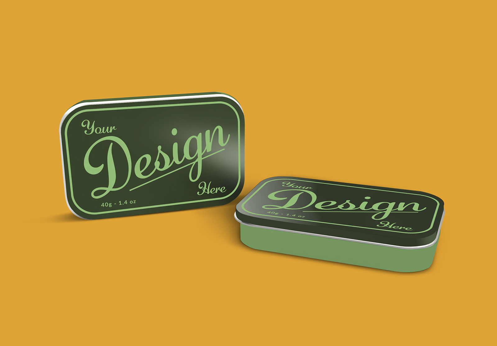 Free Tin Box Packaging Mockup PSD File Good Mockups