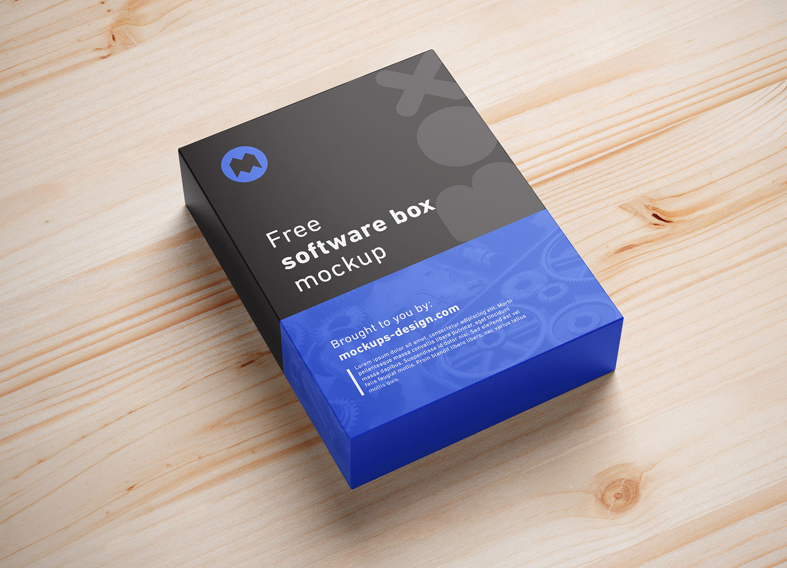 Free Software Box Packaging Mockup PSD Good Mockups