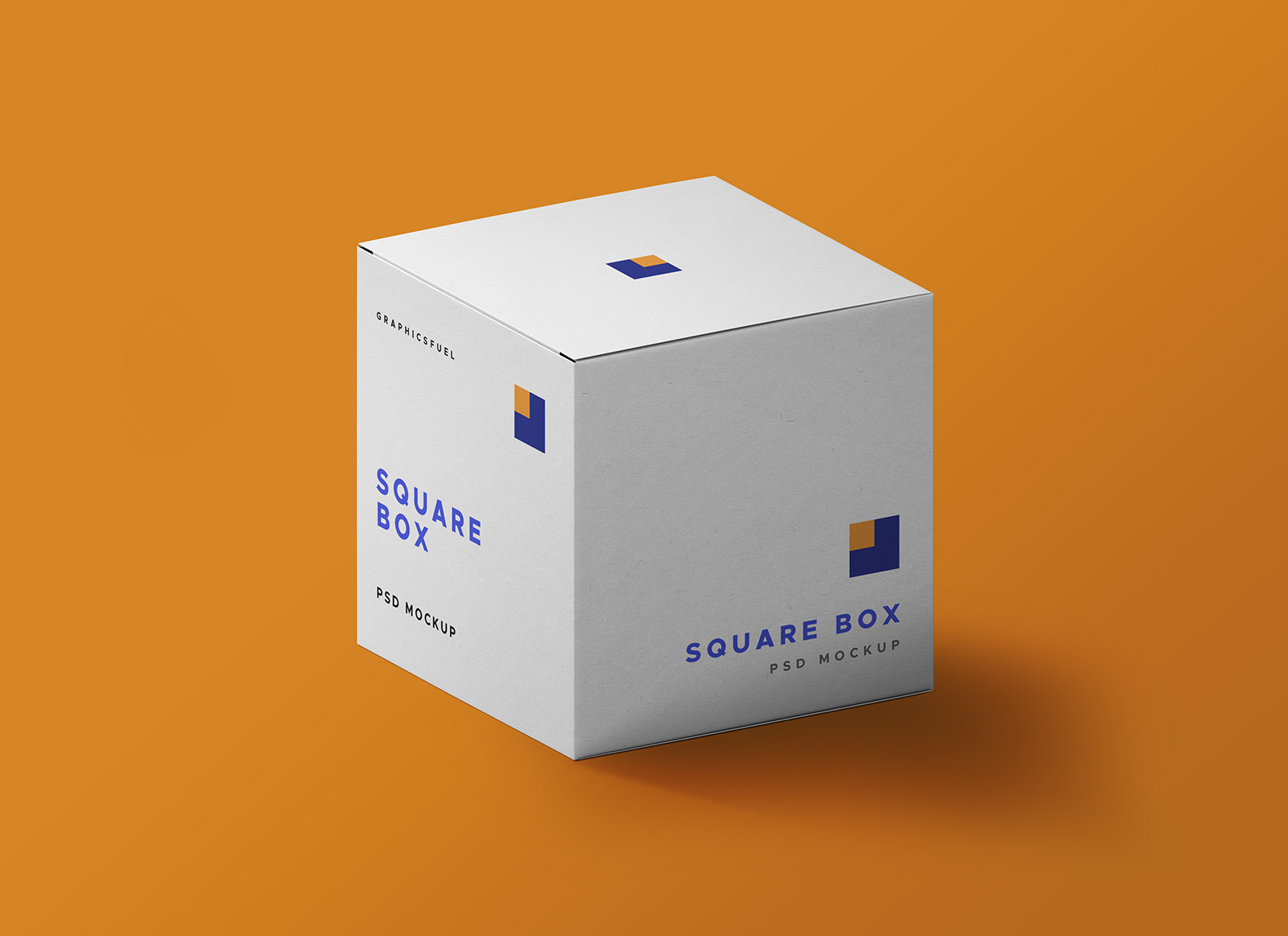 Free Cube Square Box Packaging Mockup PSD Set Good Mockups