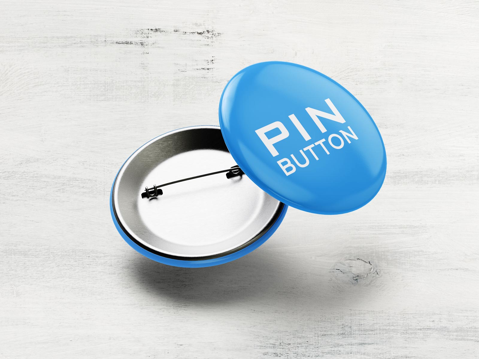 Free PinBack Button Badge Mockup PSD Set Good Mockups