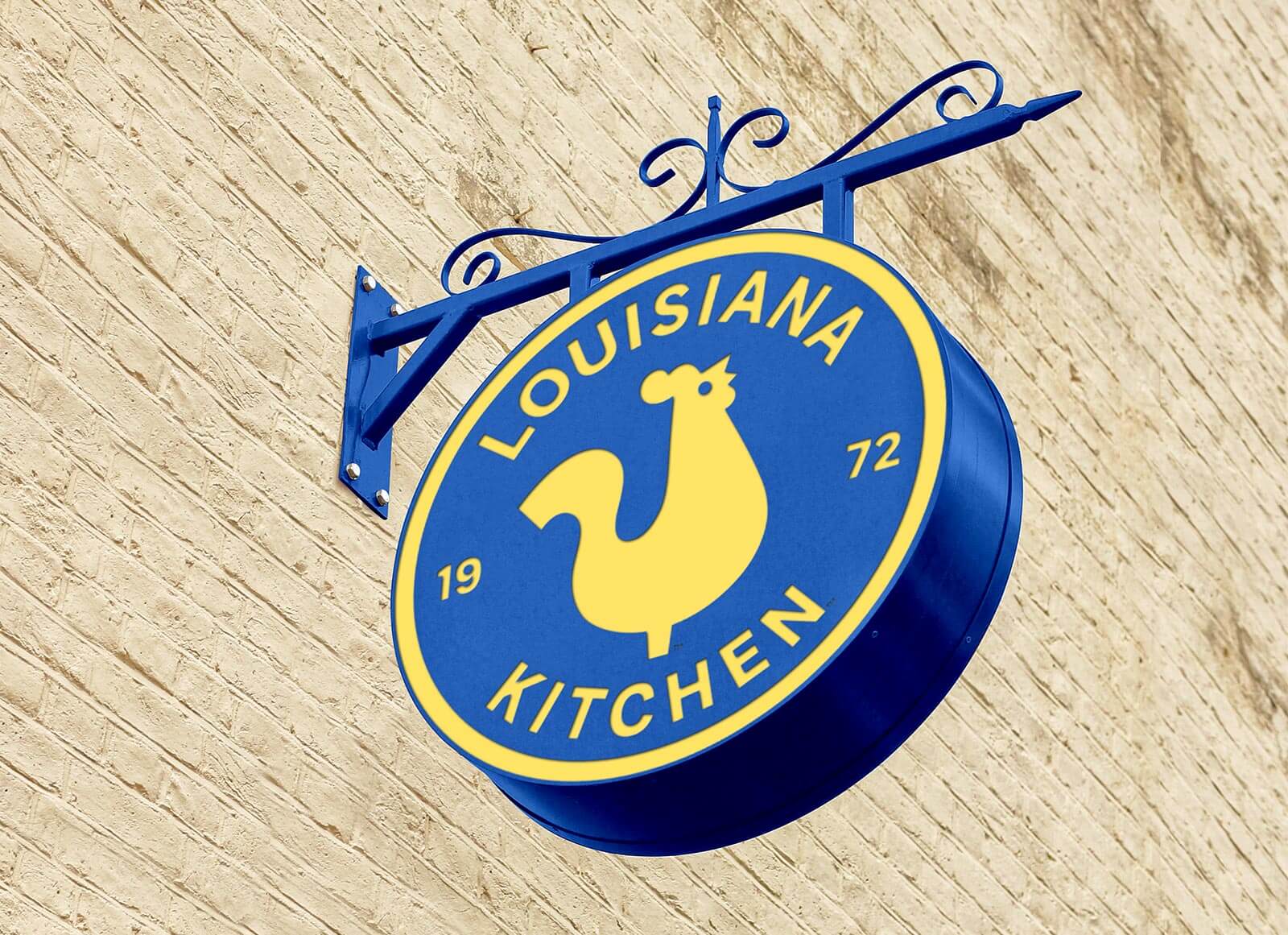 Free Round Signage Board Mockup PSD Good Mockups