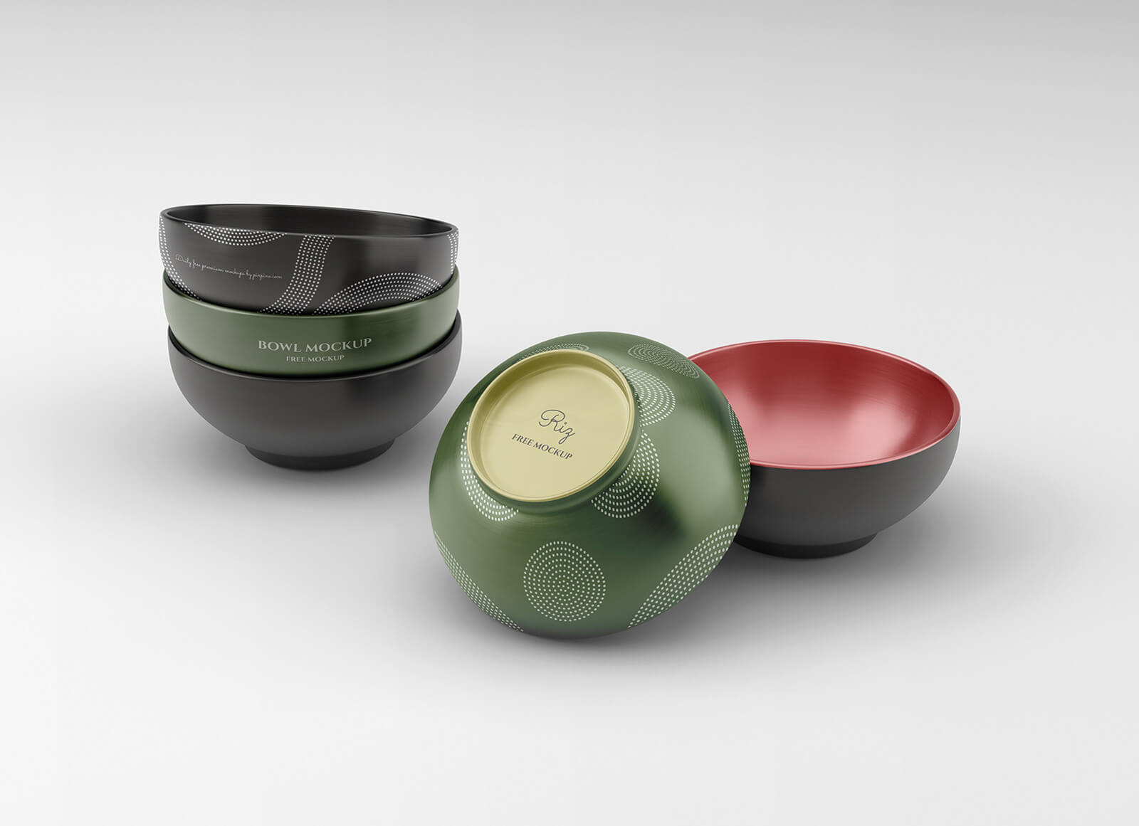 Free Rice Bowl Mockup PSD Good Mockups