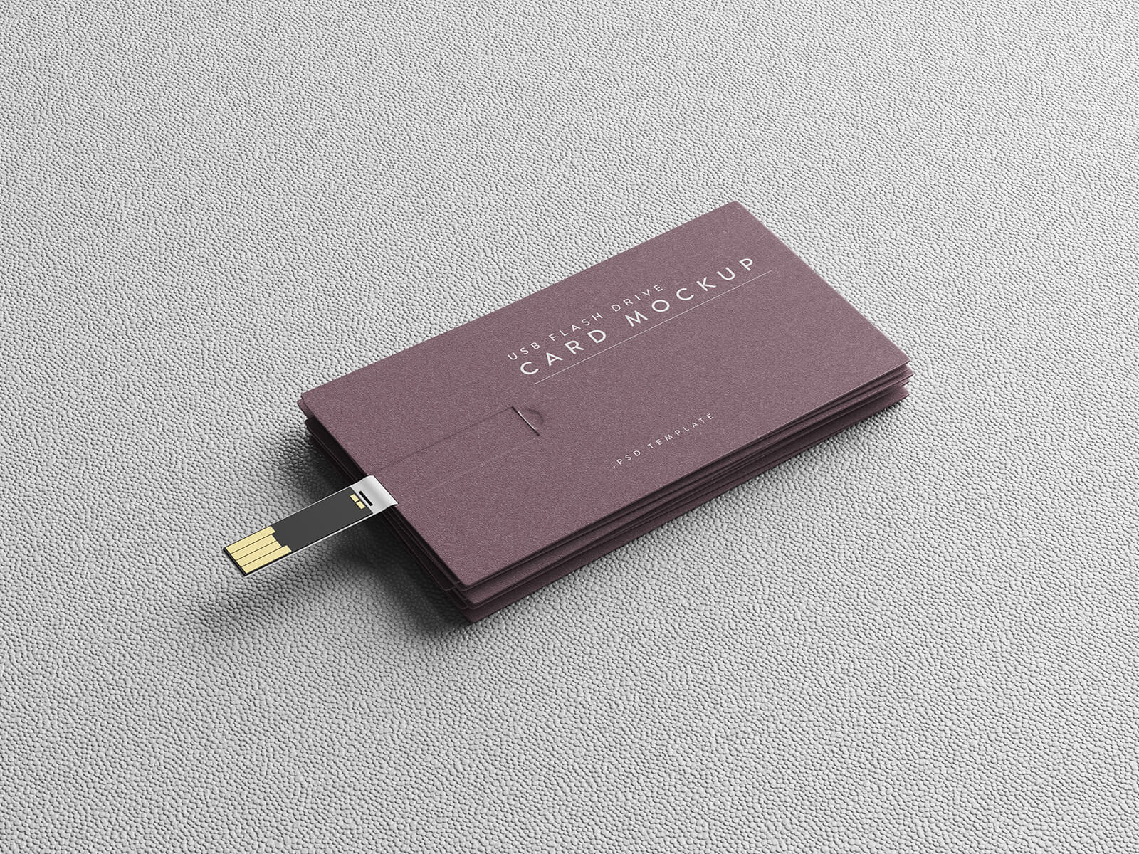 5 Free USB Flash Drive Business Card Mockup PSD Files Good Mockups