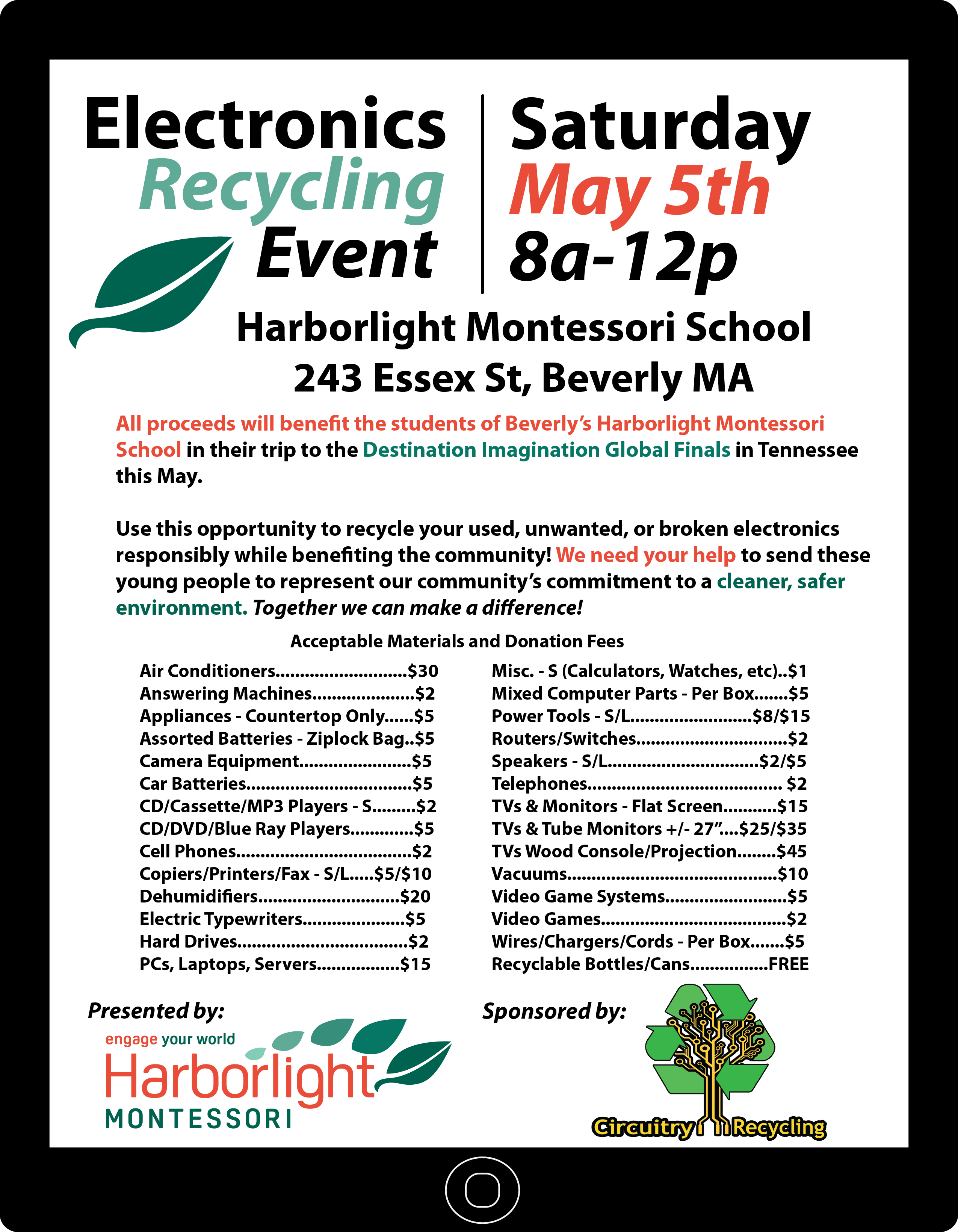 Have Some Electronics You’d Like to Recycle? Good Morning Gloucester