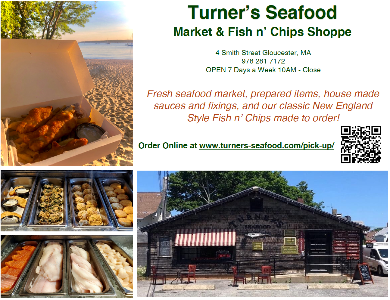 Turner’s Seafood Market & Fish n’ Chips Shoppe order online www.turners