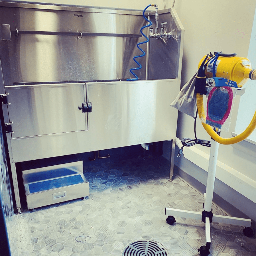 Check Out The Pet Wash/Grooming Room at Halyard Apartments Good