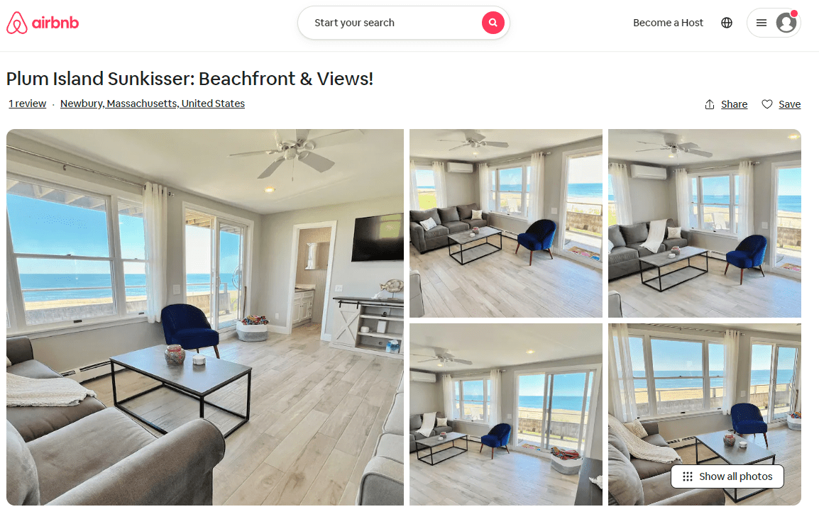 Views From Our Plum Island AirBNB Rental Good Morning Gloucester