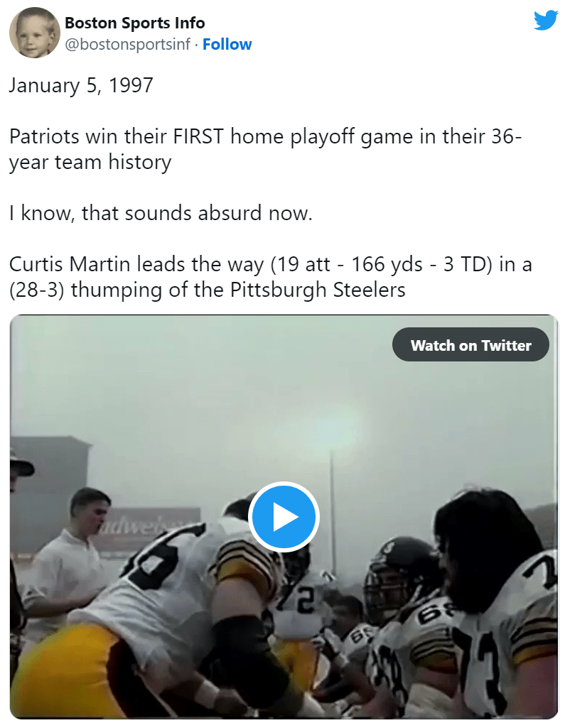 via bostonsportsinf and to put in perspective how spoiled we are as