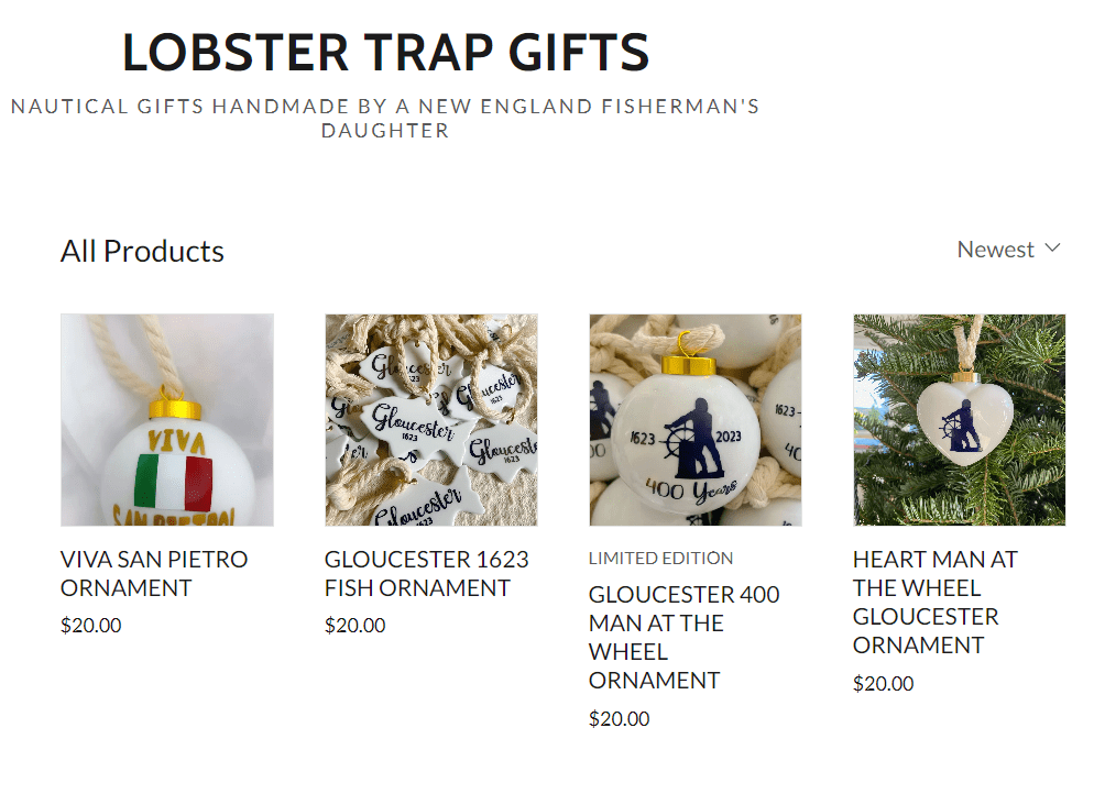 Lobster Trap Gifts Fiesta Ornaments Good Morning Gloucester