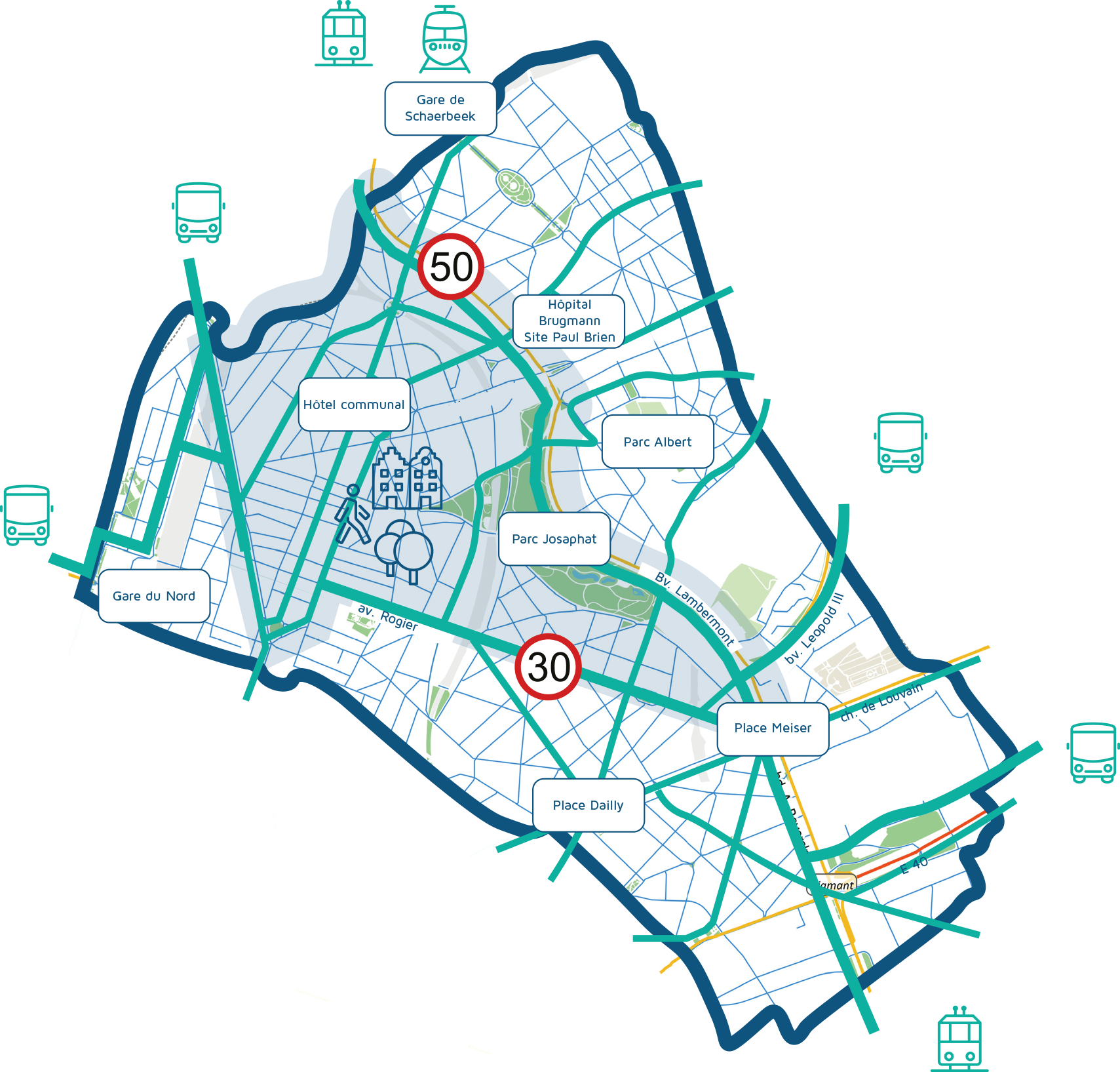 Axes routiers GoodMove
