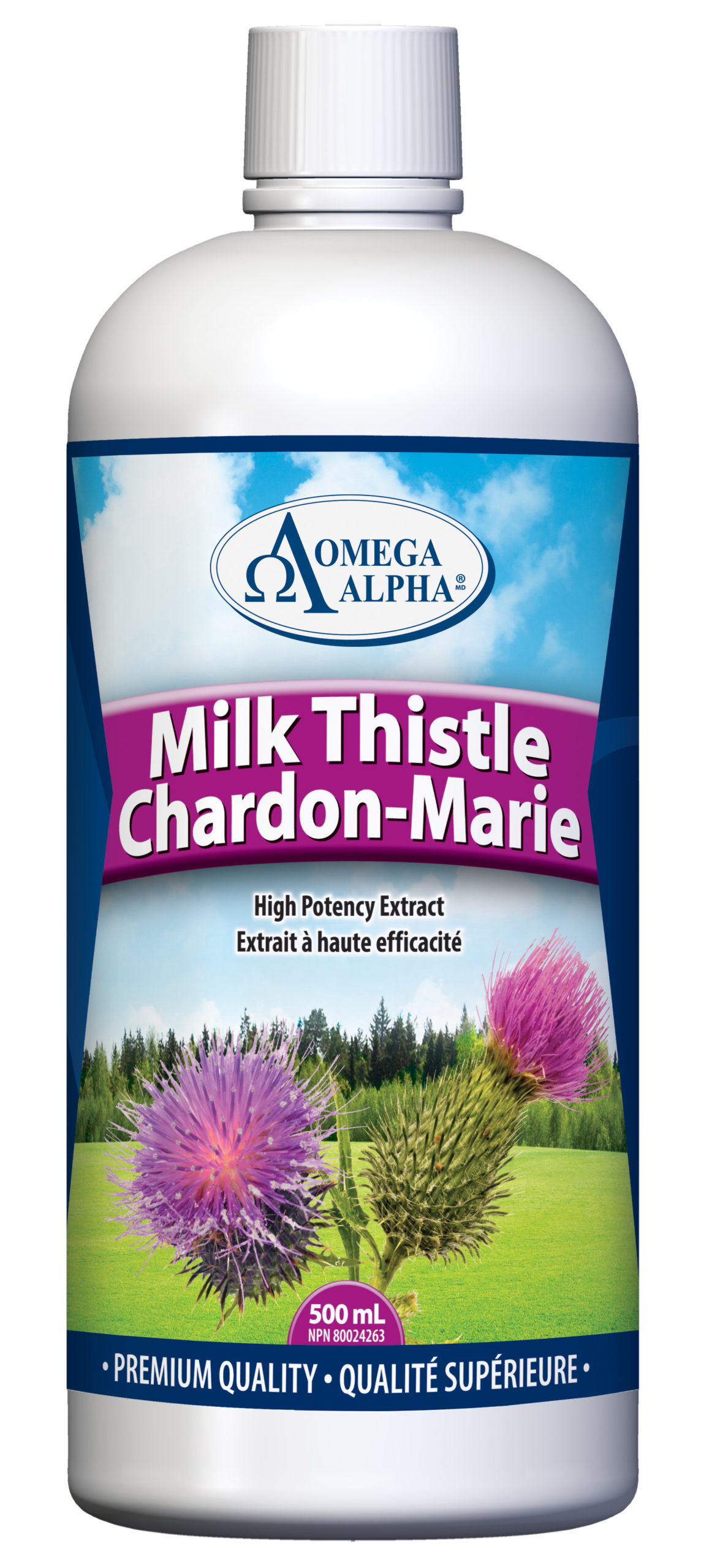 MILK THISTLE chardon marie 500 ml Good Nature Health Foods