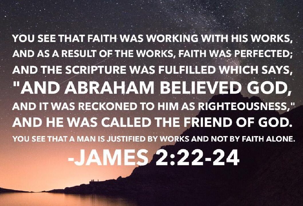 James 222 faith without deeds is dead. (Listen to, Dramatized or