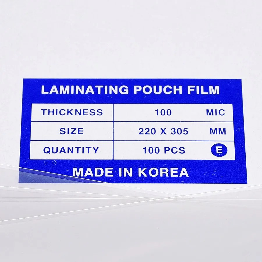 LPA4 Hot lamination pouch Goodrich Manufacturing