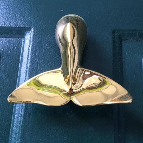 WHALE TAIL DOOR KNOCKER Goodrich Lumber