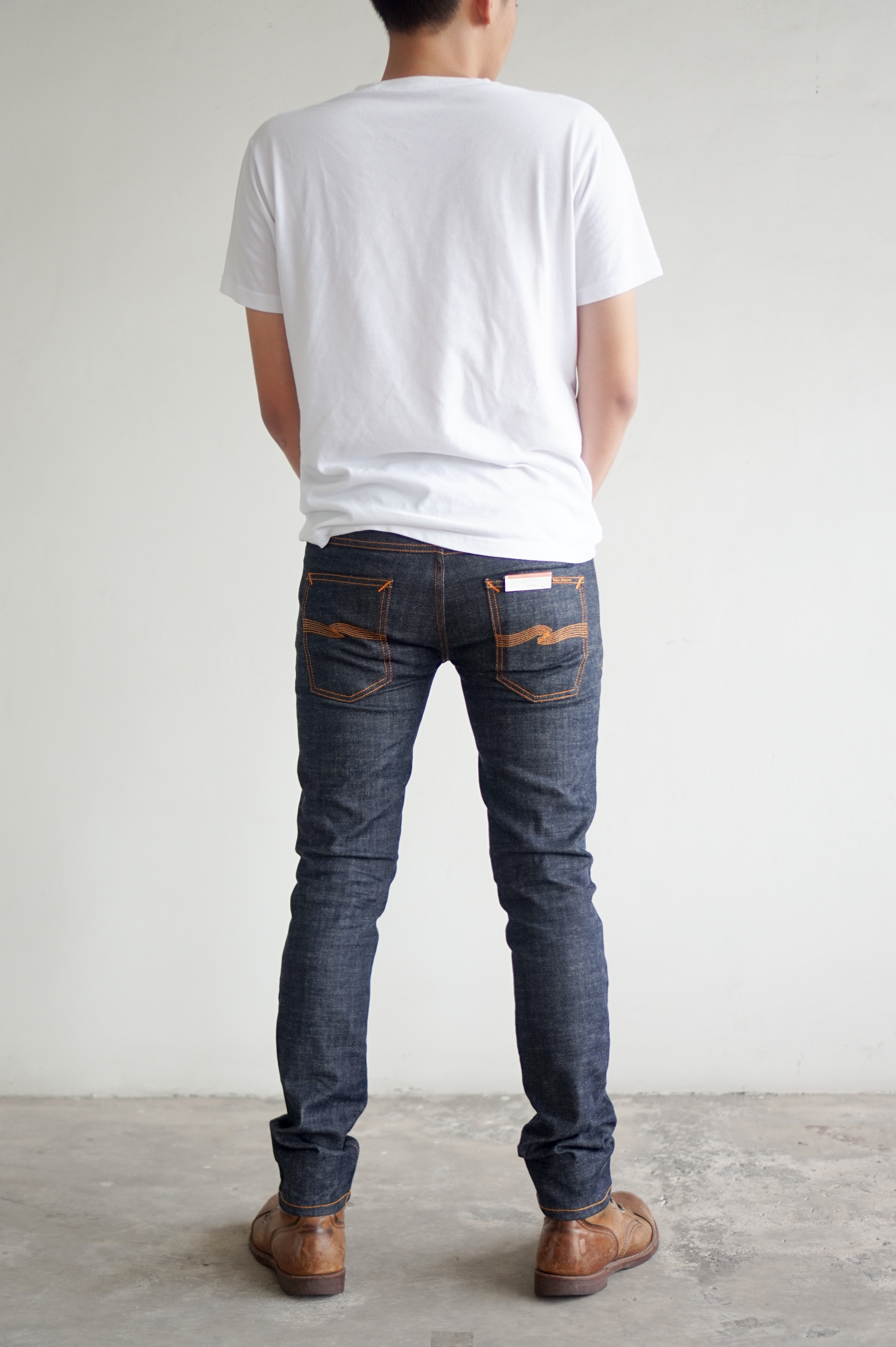 รีวิว Nudie Jeans Thin Finn Dry Twill Goods and Raw
