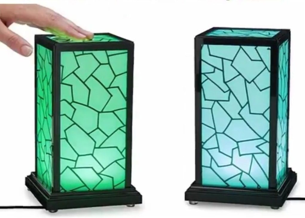 Touch THIS Friendship Lamp and your loved one’s lamp will light up at