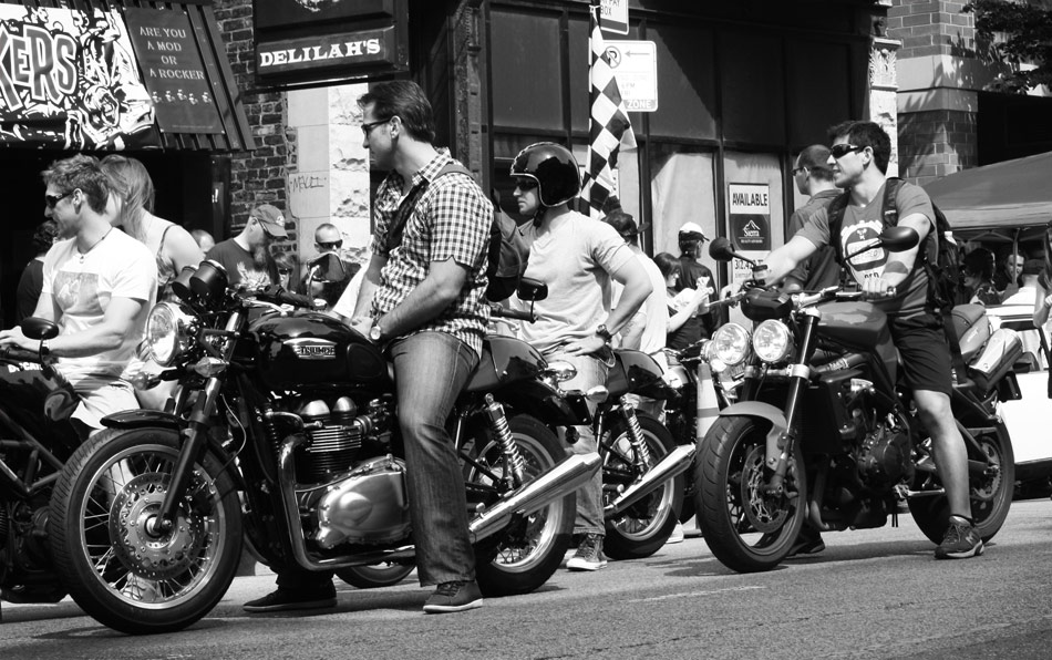 Triumph Motorcycles Old and New in Chicago Good Spark Garage