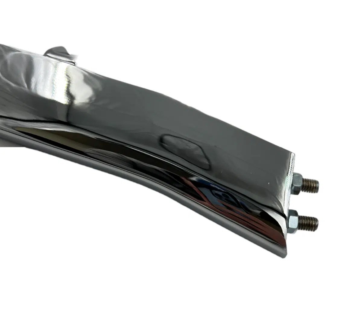 Pair Chrome Front Bumper Guards For 1965 Chevy Impala, Bel Air