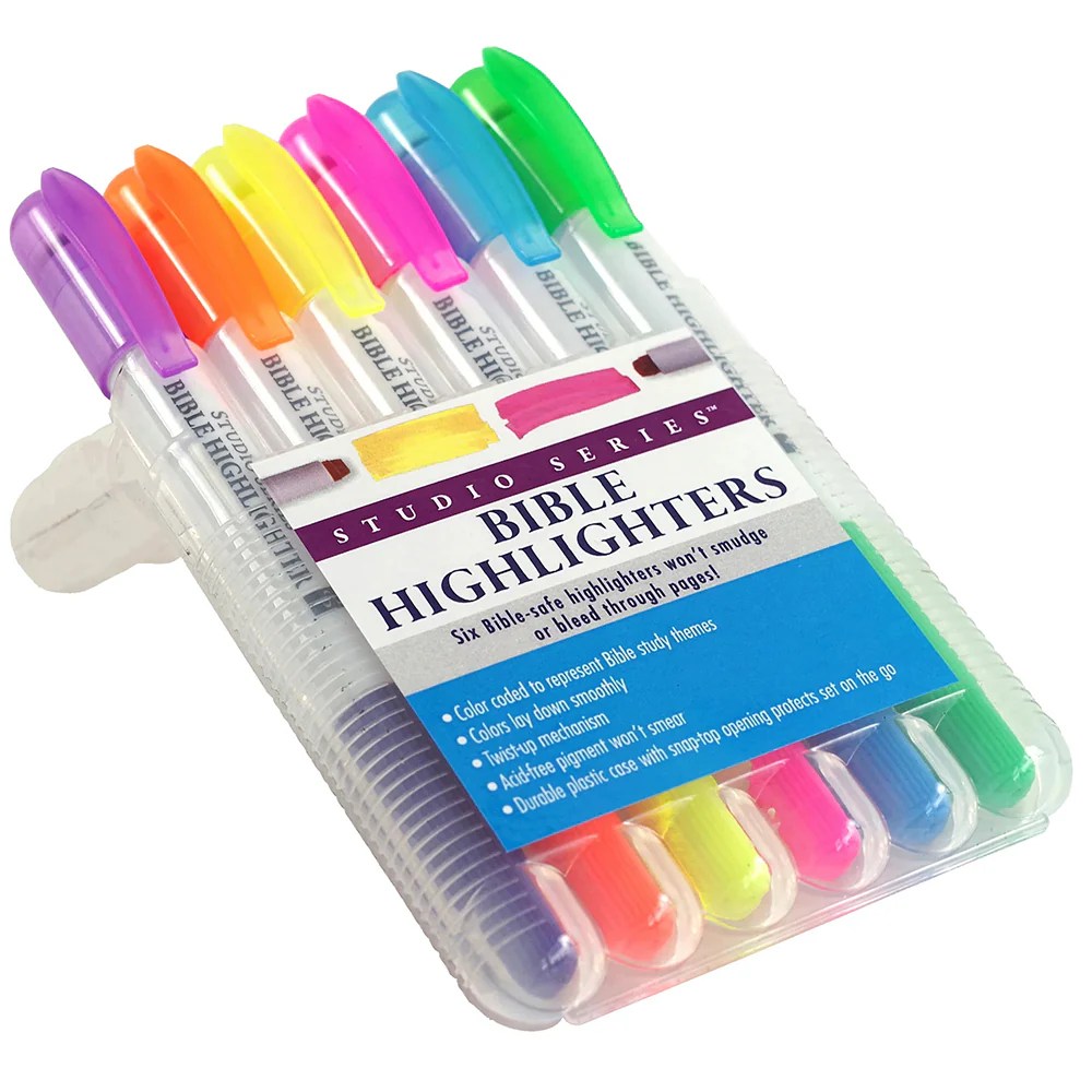 Peter Pauper Press Studio Series Bible Highlighters 324733 Good's