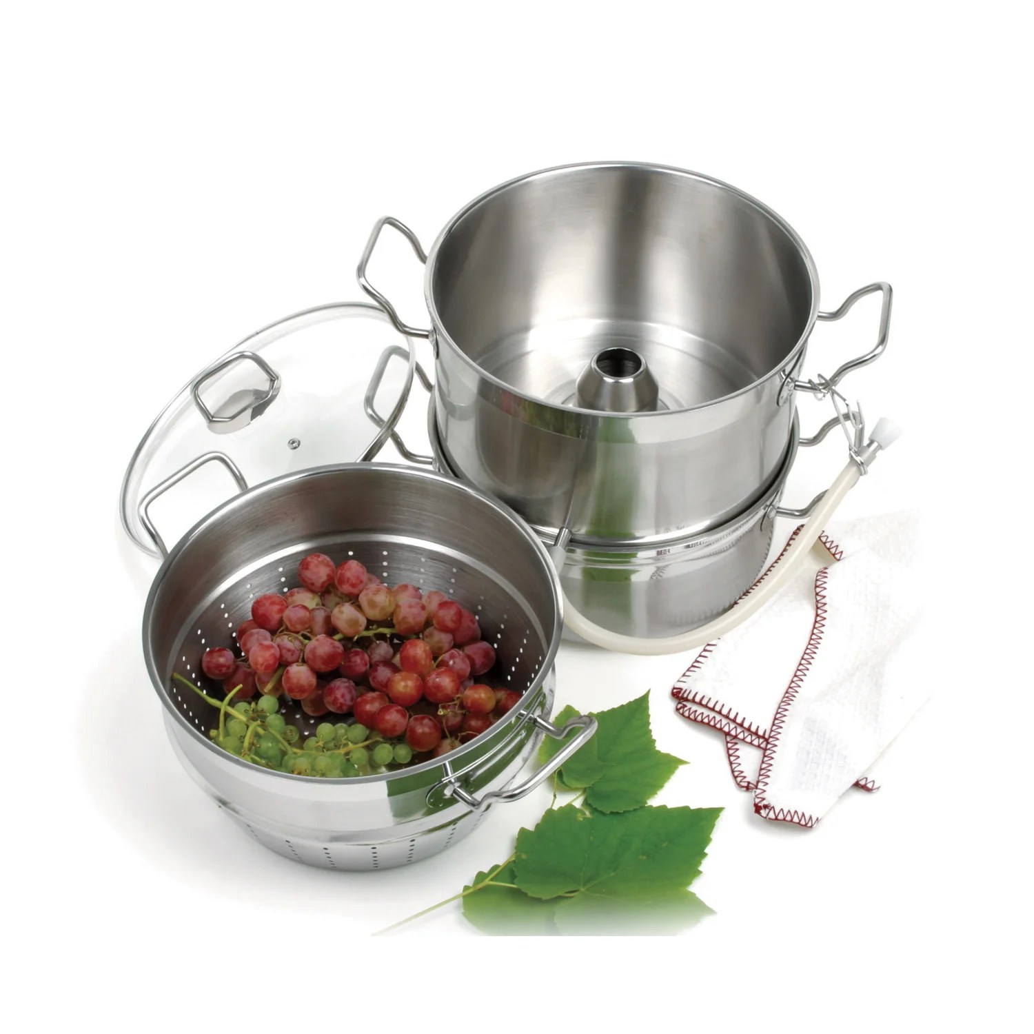 Norpro Krona Stainless Steel Steamer/ Juicer 624 Good's Store Online