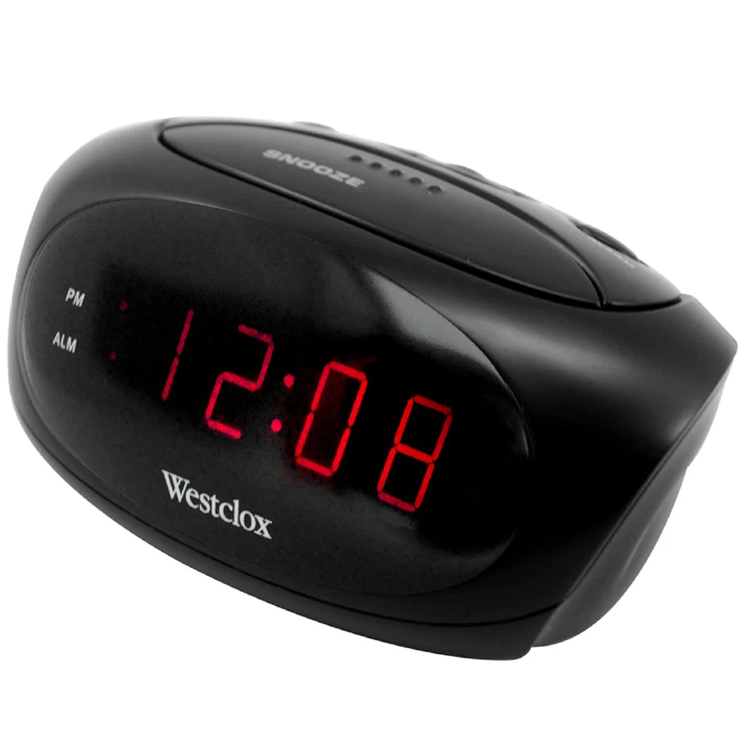 Westclox Super Loud LED Alarm Clock 70044 Good's Store Online