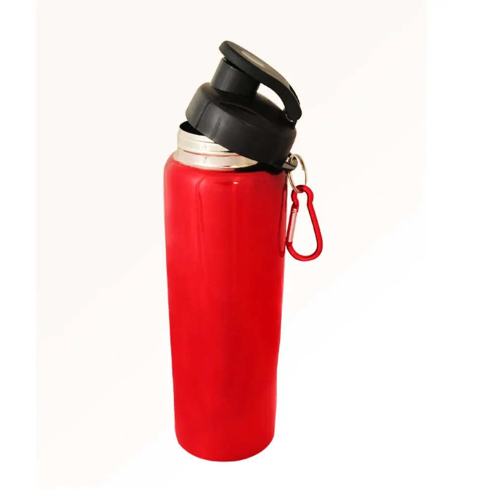 Stainless Steel Sports Bottle with Carabiner Good Things Australia