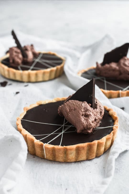 Simple Baked Chocolate Tart - Good Things Baking Co