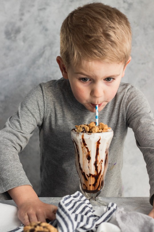 Cookies and Milk Milkshakes Good Things Baking Co